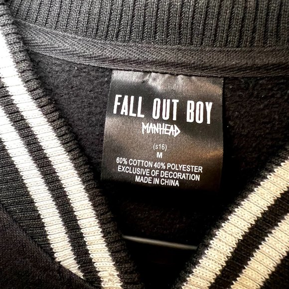 Official FALL OUT BOY Varsity Jacket Merch - Picture 5 of 6
